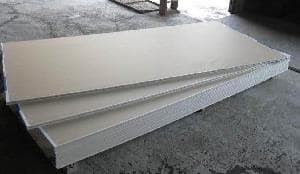 Standard gypsum board